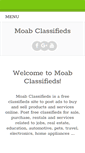 Mobile Screenshot of moabclassifieds.com